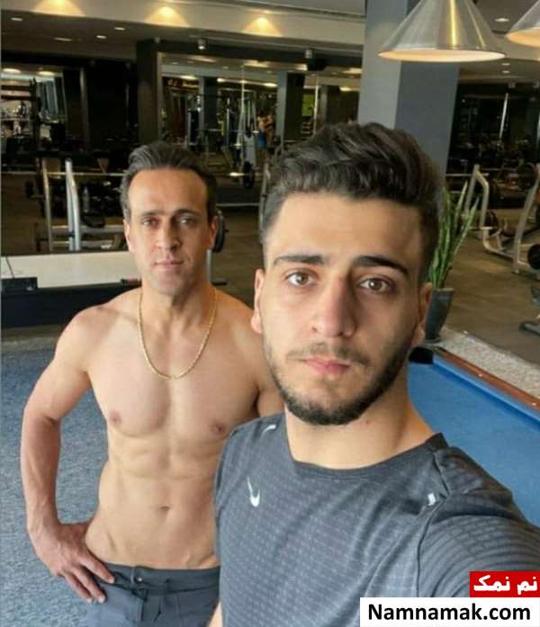 علی کریمی و پسرش هاوش