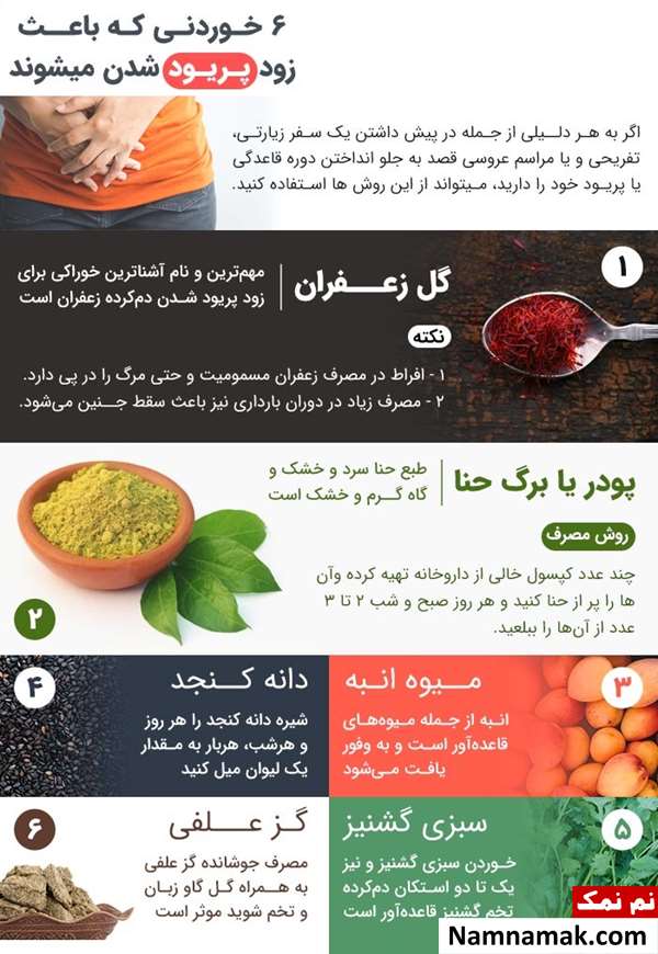 چیکار کنم فردا پریود شم؟