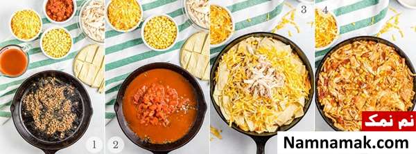 طرز تهیه انچیلادا بدون فر