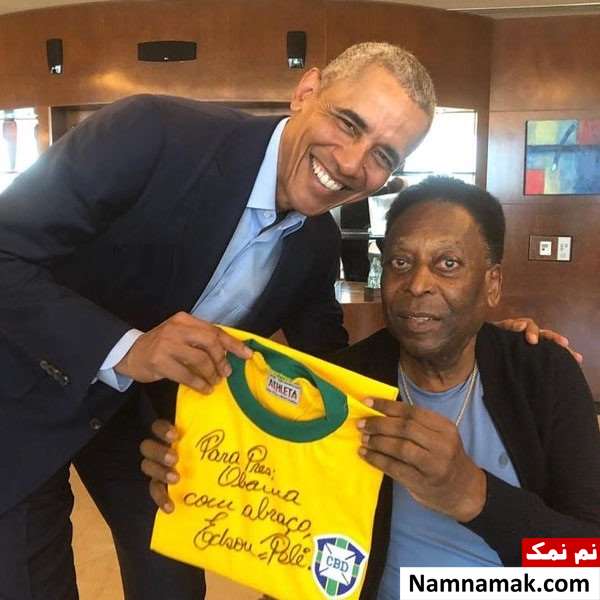 پله و باراک اوباما