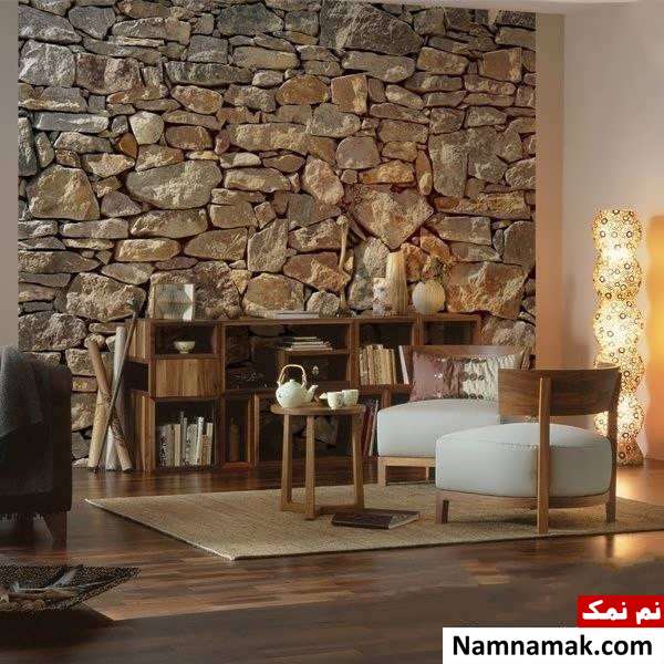 مدل کاغذ دیواری طرح برجسته