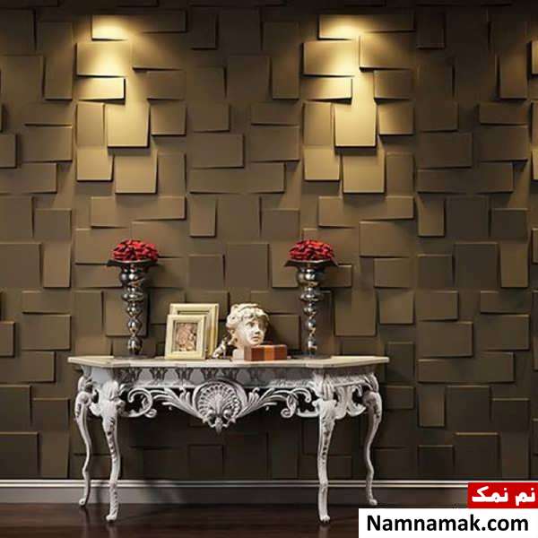 مدل کاغذ دیواری زیبا برای سالن پذیرایی