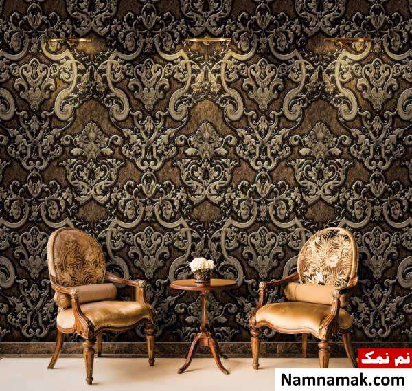 مدل کاغذ دیواری مخملی