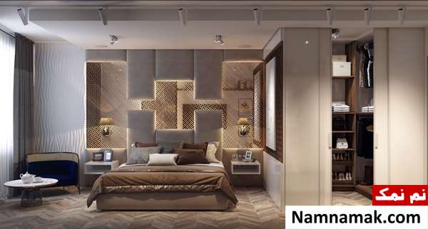 دکوراسیون شیک و زیبا اتاق خواب 