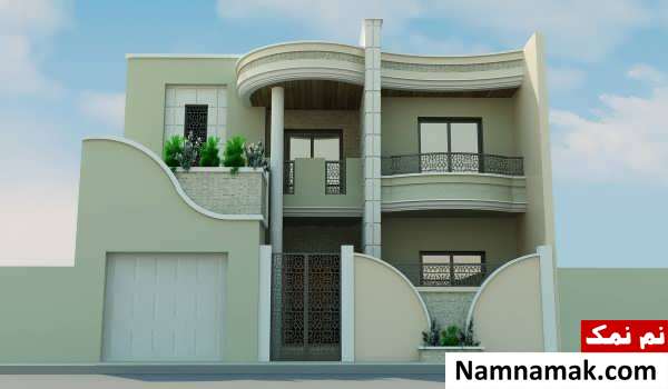 نما ساختمان مدرن 