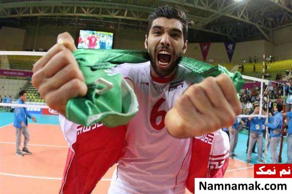 محمد موسوی والیبالیست کشورمان امشب به دورهمی می آید محمد موسوی
