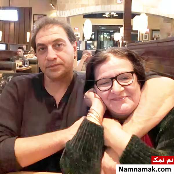 منیرو روانی پور و همسرش بابک تختی