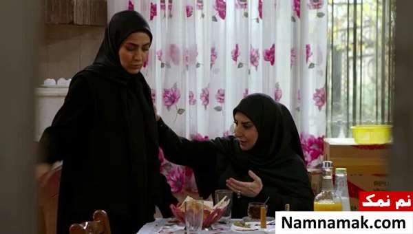 مرجانه گلچین و پرستو الماس در سریال چشم بندی