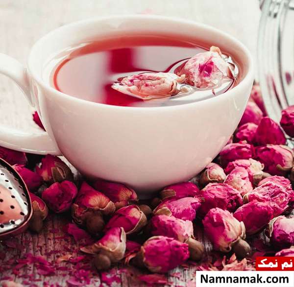 دمنوش گل محمدی برای یبوست