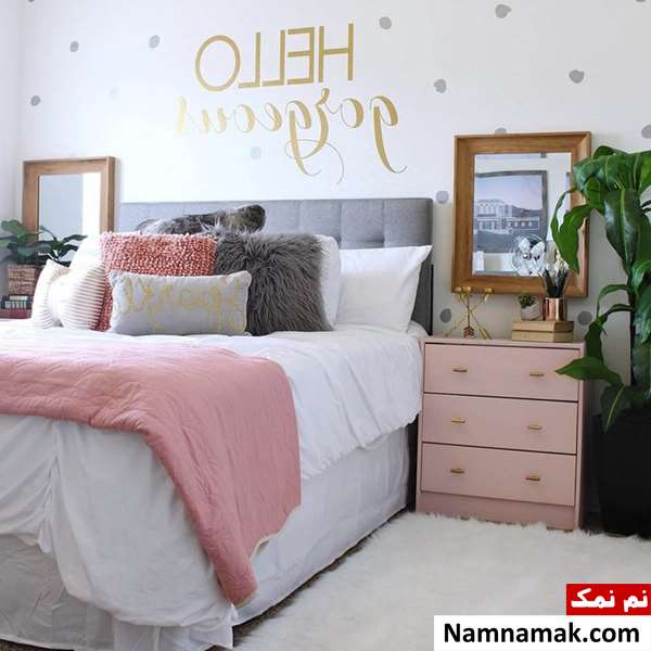 دکوراسیون اتاق خواب دخترانه بزرگسال