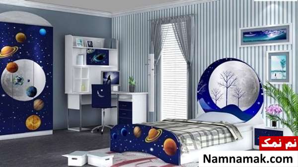 اتاق خواب پسرانه لاکچری