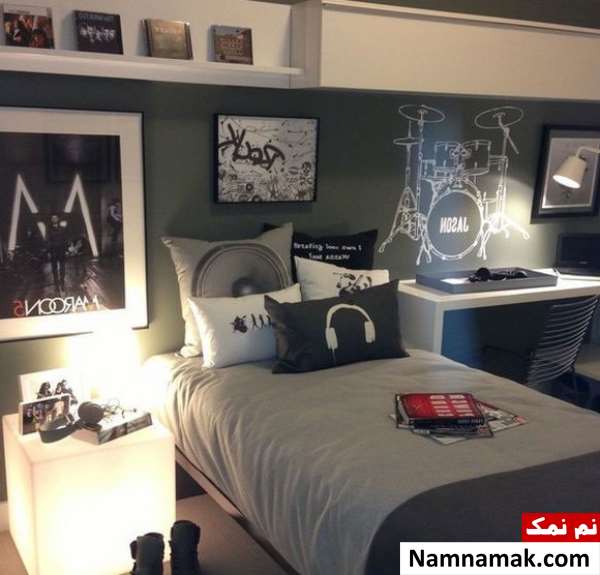اتاق خواب پسرانه لاکچری