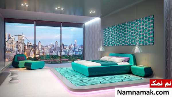 دکوراسیون اتاق خواب پسرانه خفن