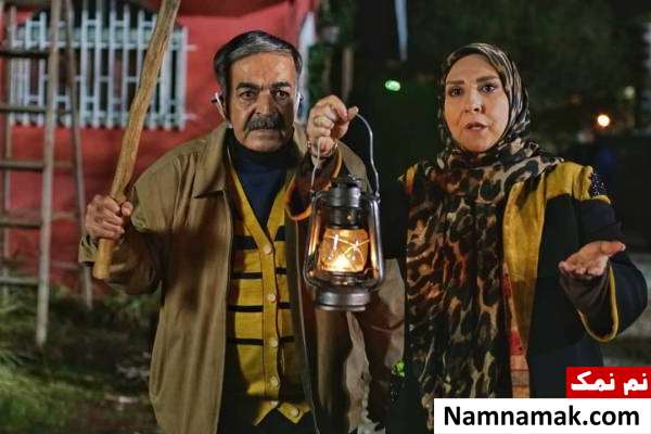 مرجانه گلچین و حمید لولایی در سریال بوتیمار