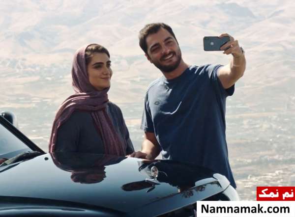 الناز ملک و سجاد بابایی در سریال سقوط