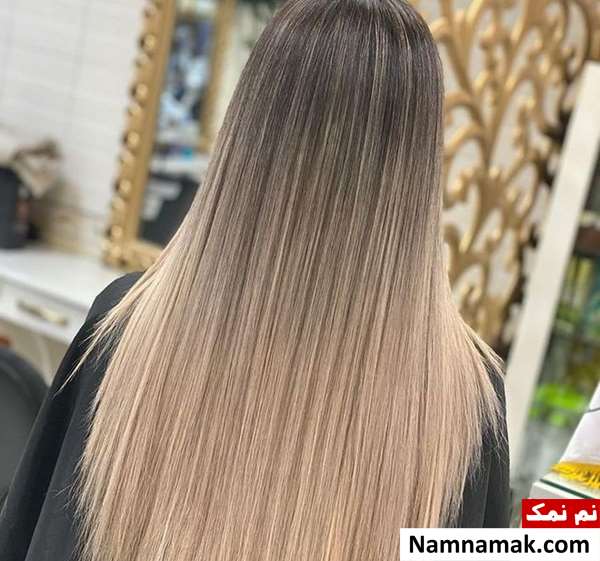 رنگ مو هایلایت روشن جدید