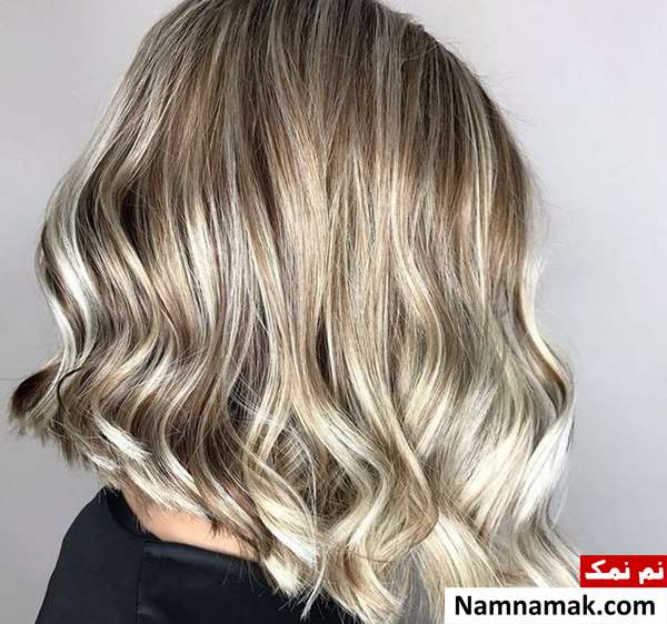 رنگ مو هایلایت روشن جدید
