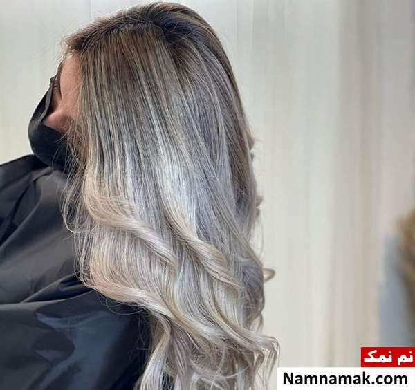 رنگ مو هایلایت روشن جدید