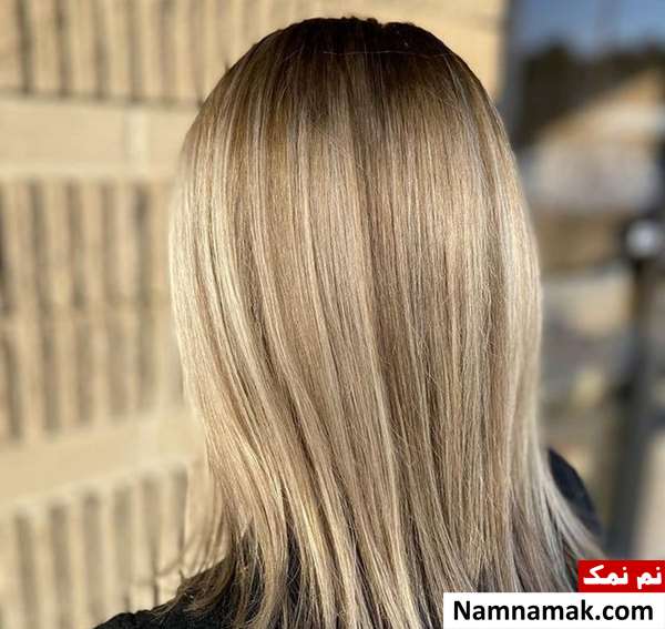رنگ مو هایلایت روشن جدید