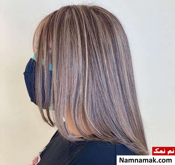 رنگ مو هایلایت روشن جدید