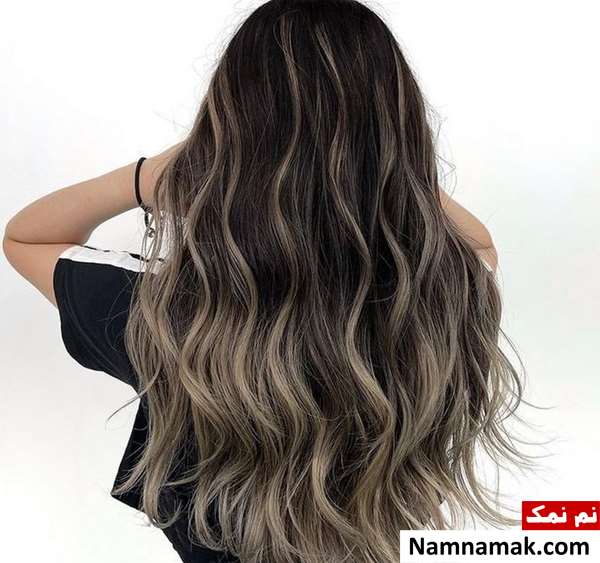 رنگ مو هایلایت روشن جدید
