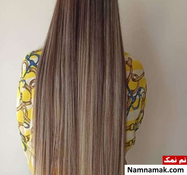 رنگ مو هایلایت روشن جدید