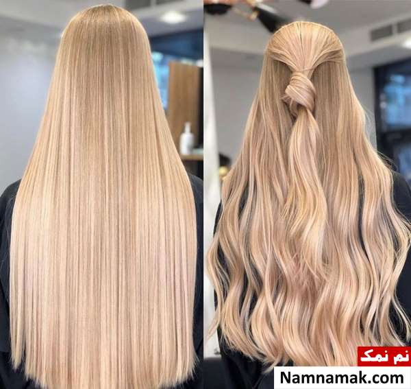 رنگ مو هایلایت روشن جدید