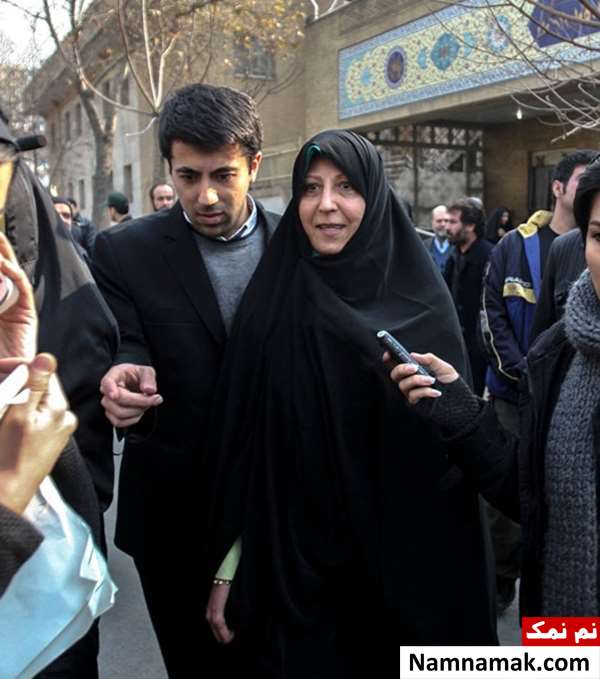 زندگینامه فاطمه هاشمی رفسنجانی و همسرش عکس خانوادگی فاطمه هاشمی رفسنجانی