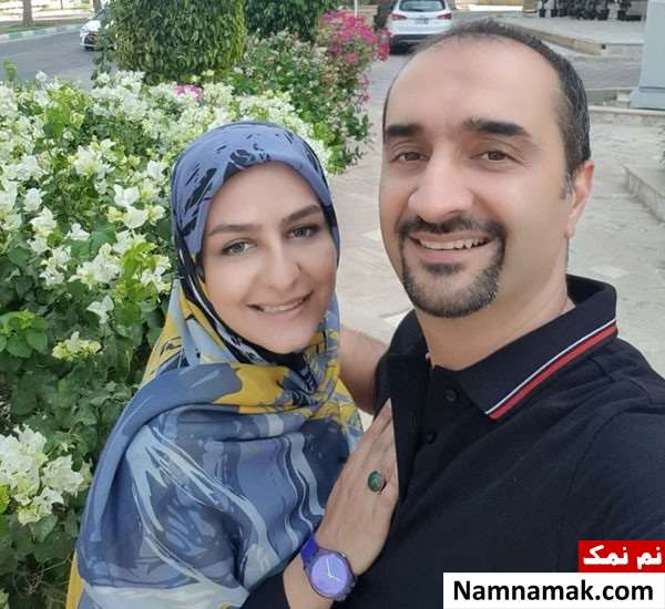 زینب زارع و همسرش نیما کرمی