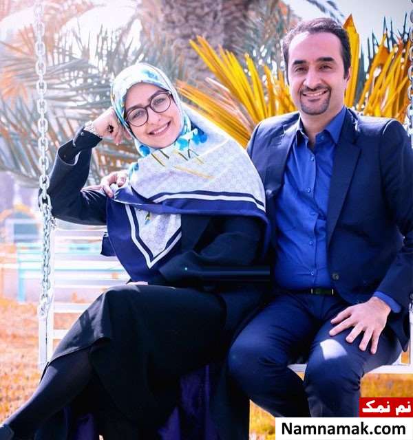 زینب زارع و همسرش نیما کرمی