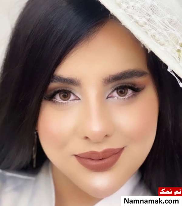 آرایش لایت با موی مشکی