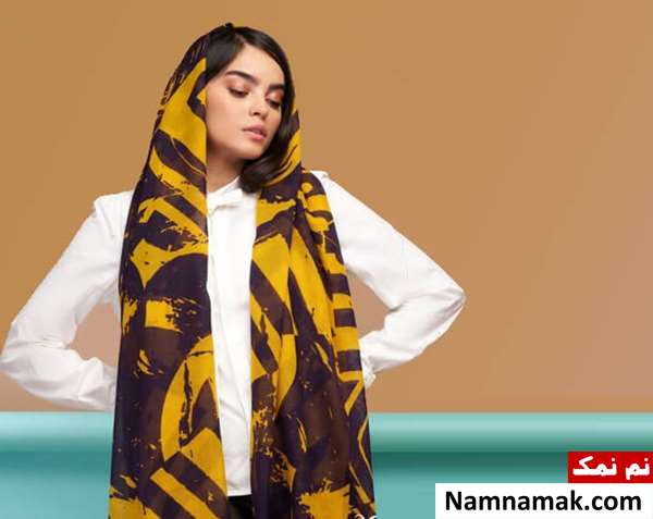 چه رنگ روسری به موی مشکی میاد؟