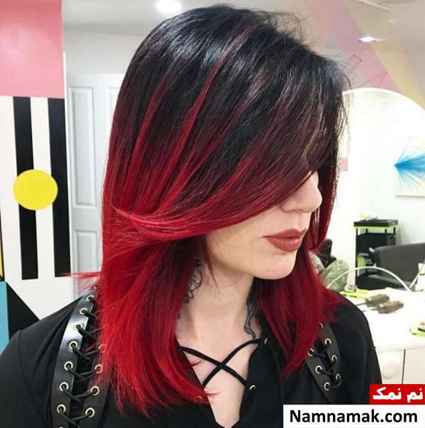 فرق و تفاوت رنگ موی مشکی و پرکلاغی