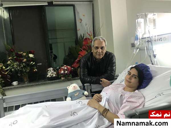 عیادت مهران مدیری از الناز شاکردوست