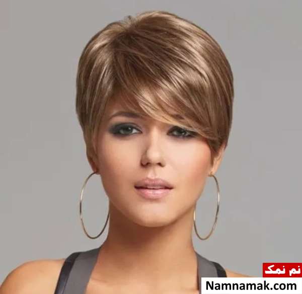 مدل موی کوتاه برای صورت مربعی زنانه و دخترانه