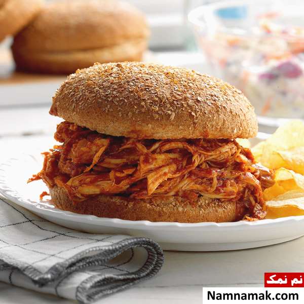 ساندویچ فیله مرغ ساندویچ فیله مرغ