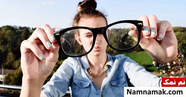 تار شدن شیشه عینک