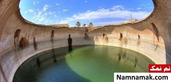 آب انبار برکه کل یا گنج البحر گراش بزرگترین آب انبار ایران