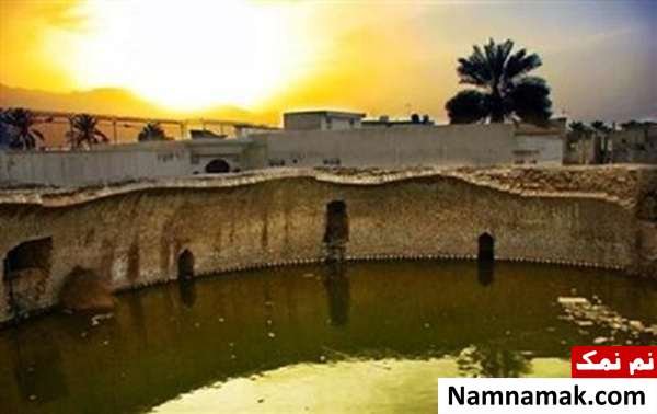آب انبار برکه کل یا گنج البحر گراش بزرگترین آب انبار ایران