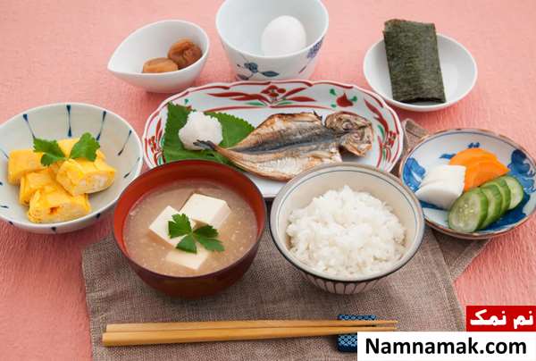 صبحانه ژاپنی ها