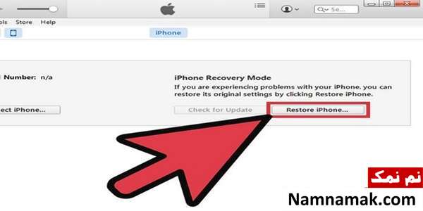 چگونه پسورد فراموش شده ios را ریست کنیم