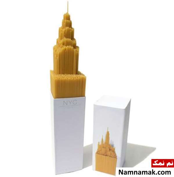 بسته بندی جالب اسپاگتی
