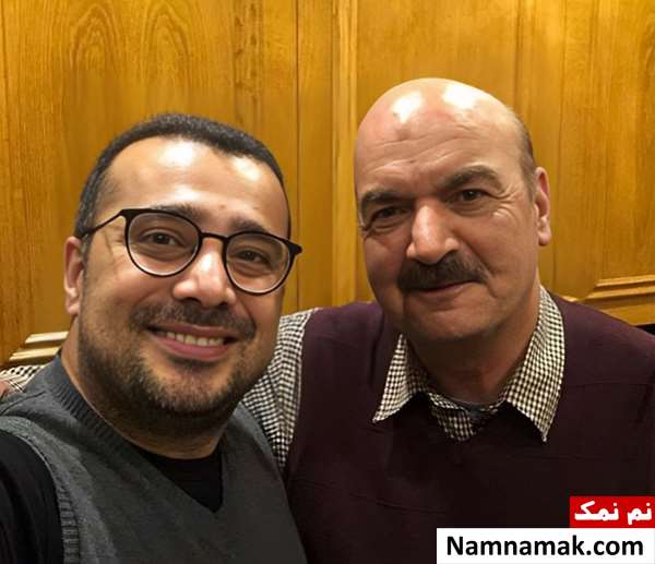 سلفی سپند امیر سلیمانی با ایرج طهماسب سلفی سپند امیر سلیمانی با آقای مجری