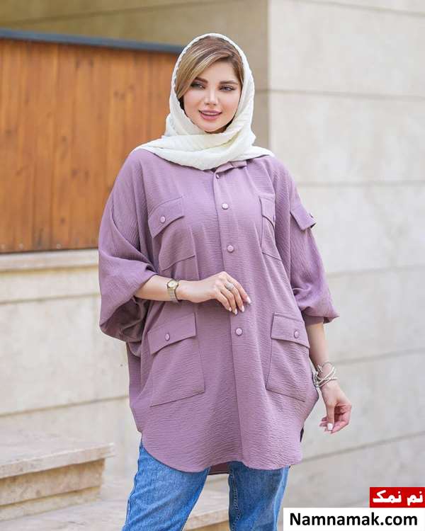 مانتو کرپ ساده مشکی