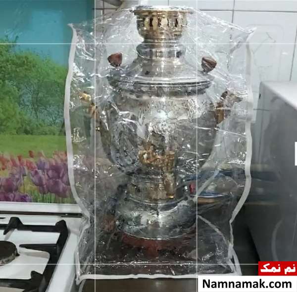 آموزش تصویری دوخت کاور سماور گازی