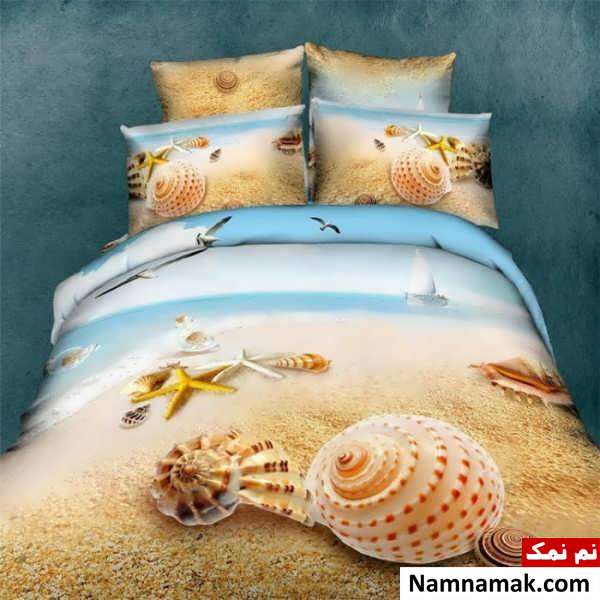 مدل های زیبا روتختی با طرح صدف 