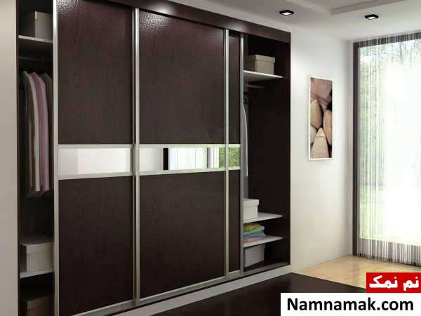 مدل های کمد دیواری اتاق خواب ، هال و پذیرایی طراحی کمد دیواری کشویی