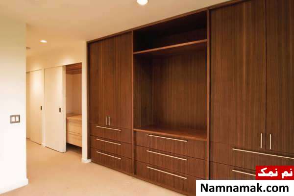 مدل های کمد دیواری اتاق خواب ، هال و پذیرایی طرح ام دی اف کمد دیواری
