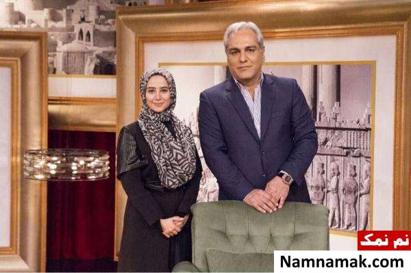 الناز حبیبی مهمان مهران مدیری در برنامه دورهمی الناز حبیبی