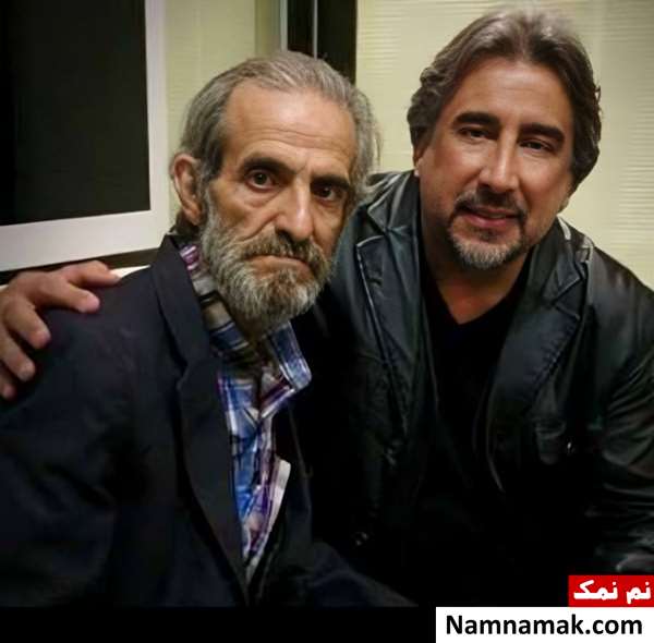 محمود دینی و جواد گلپایگانی بازیگران سریال آینه عبرت بازیگران سریال آینه عبرت